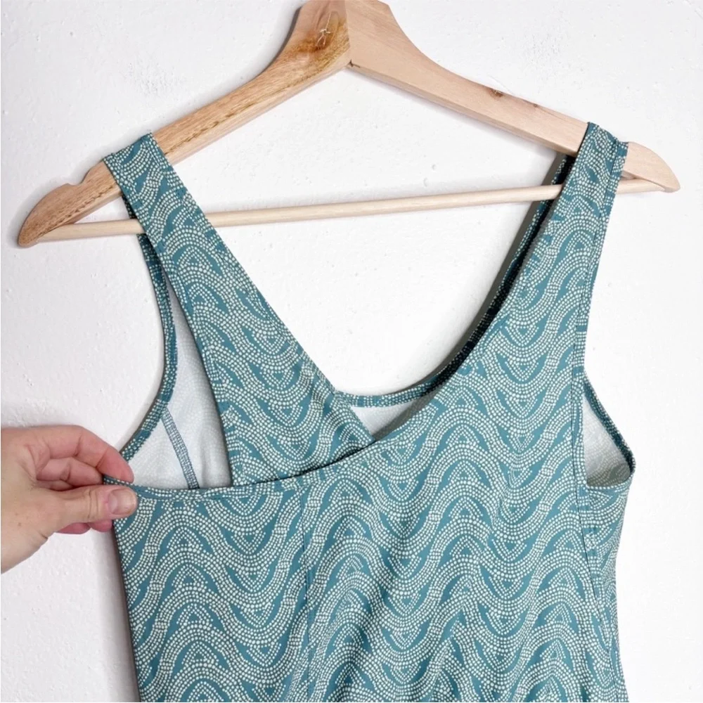 Patagonia Fleetwith Romper Bluff River Multi Tasmanian Teal Size Small - Picture 6 of 7